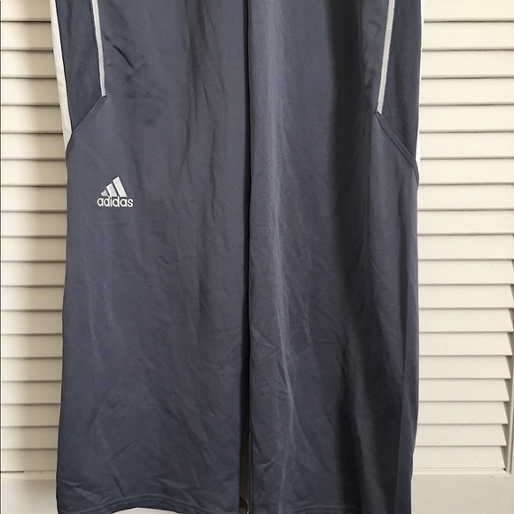 Adidas Climalite Gray & White athletic Pant (XL) - Picture 3 of 8